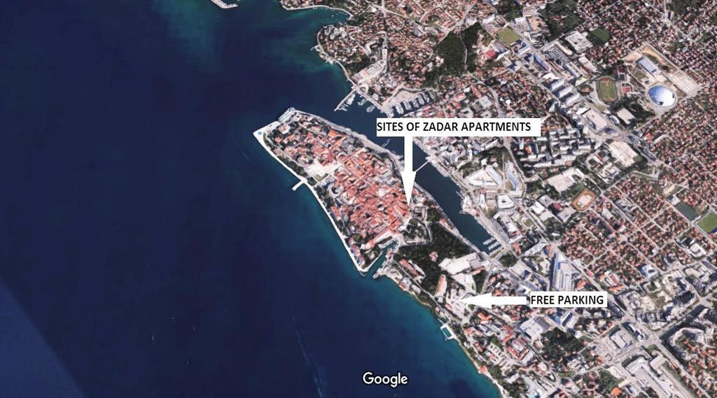 Sites Of Zadar Apartments ภายนอก รูปภาพ